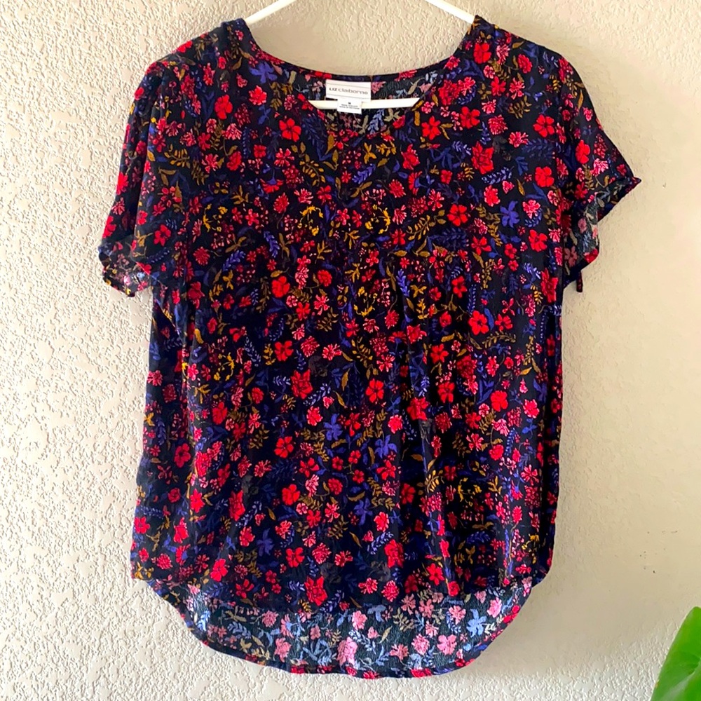 Liz Claiborne Floral Blouse